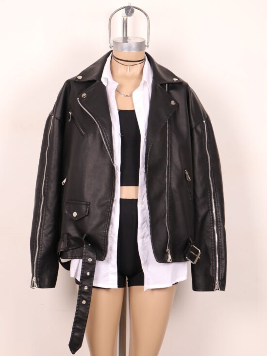 Campera Cuerina Clásica Moto