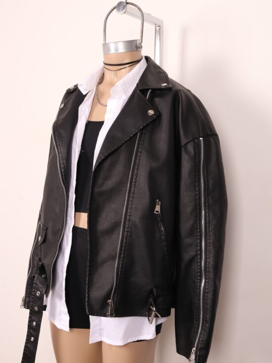 Campera Cuerina Clásica Moto