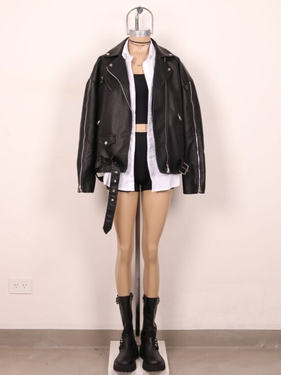 Campera Cuerina Clásica Moto