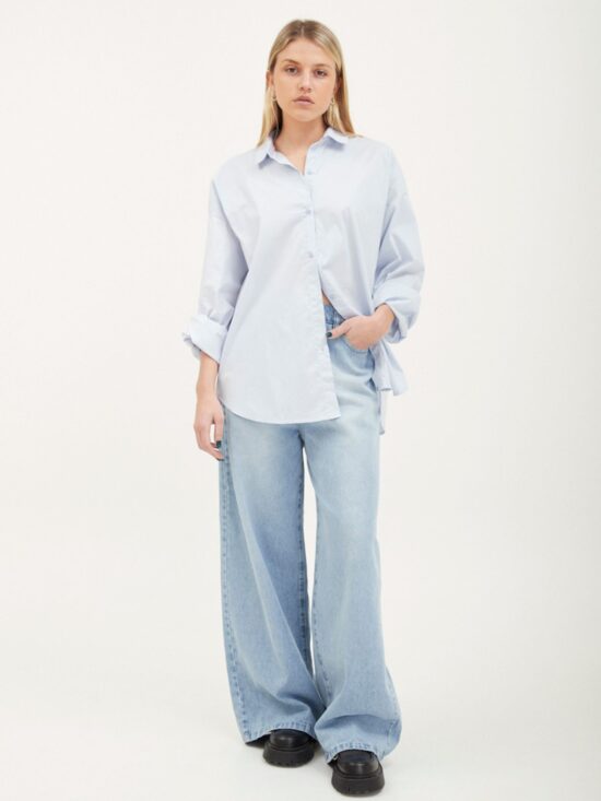 Camisa Over Poplin Varios Colores