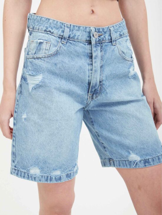 Bermuda Celeste Localizada Roturitas Varias