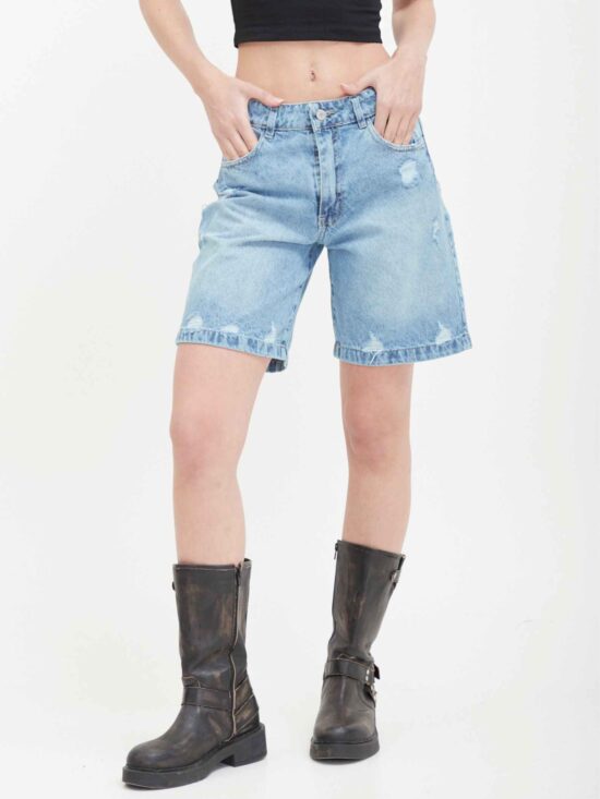 Bermuda Celeste Localizada Roturitas Varias