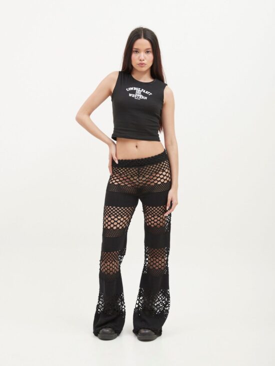 Pantalon Oxford Tejido Crochette