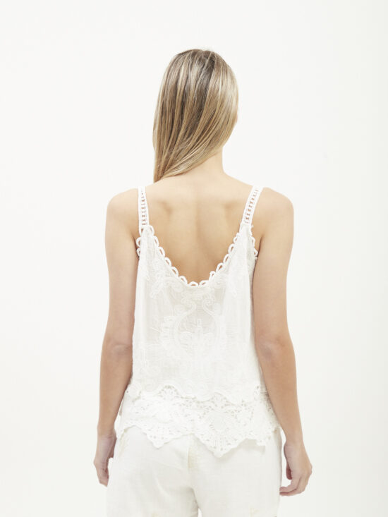 Blusa Crochet Mandala