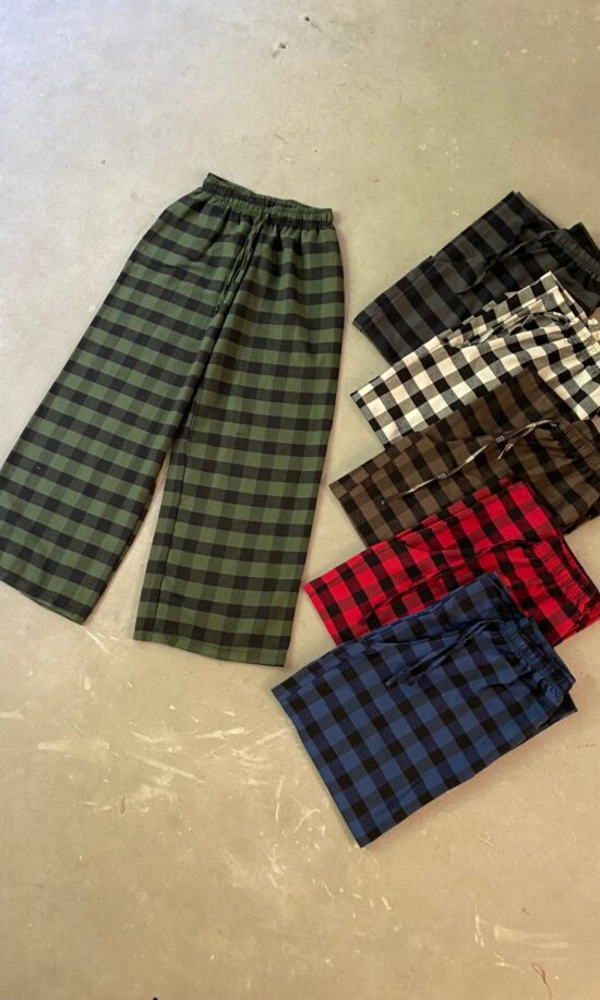 Pantalon Ancho Viyela