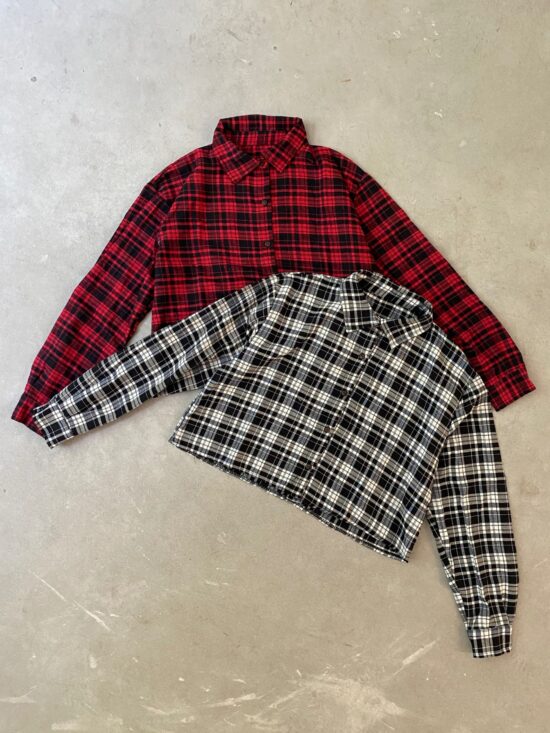 Camisa Crop Cuadrille Viyela