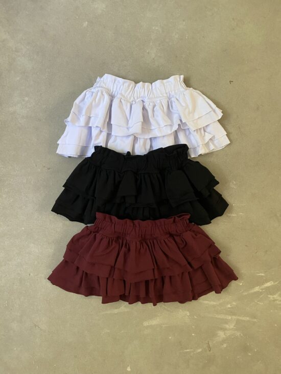 Falda Retro Volado Tiro Bajo