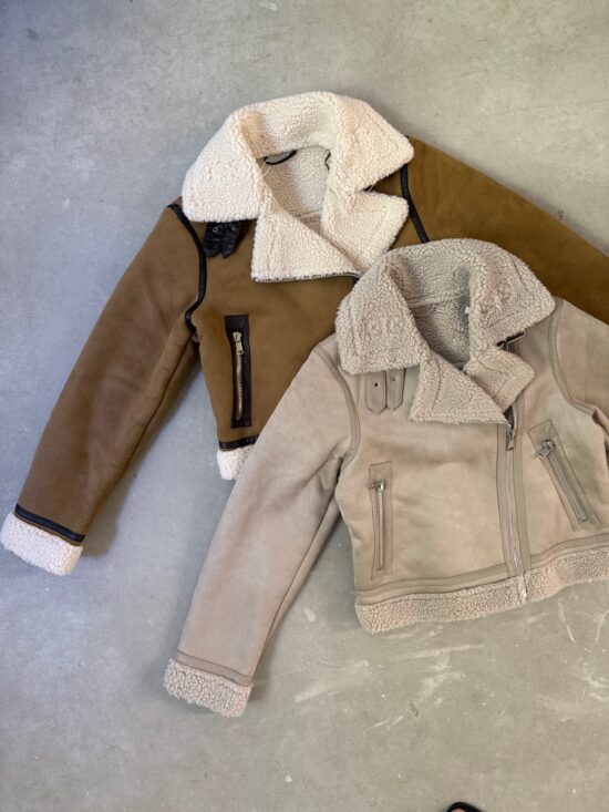 Gamulan Camel Gamuza Corderito Crema