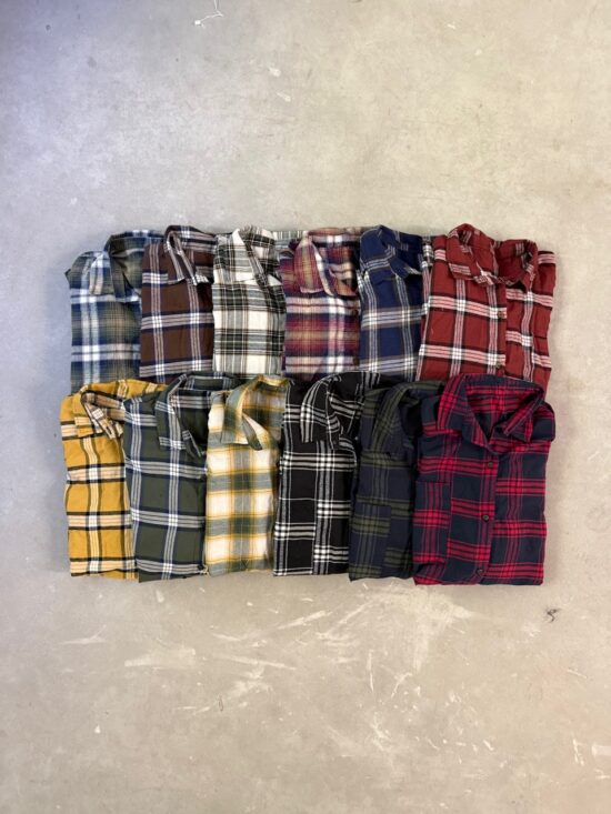 Camisa Over Cuadrille Viyela