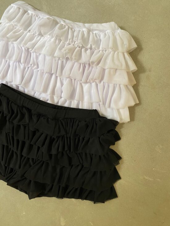 MiniShort Con Volados Microtul