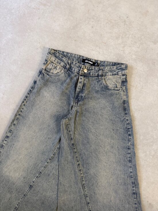 Palazzo Matizado Tiro Medio Recortes Diagonales