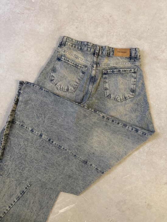 Palazzo Matizado Tiro Medio Recortes Diagonales