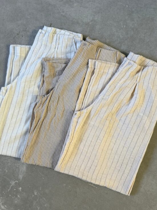 Pantalon Lino Rayado