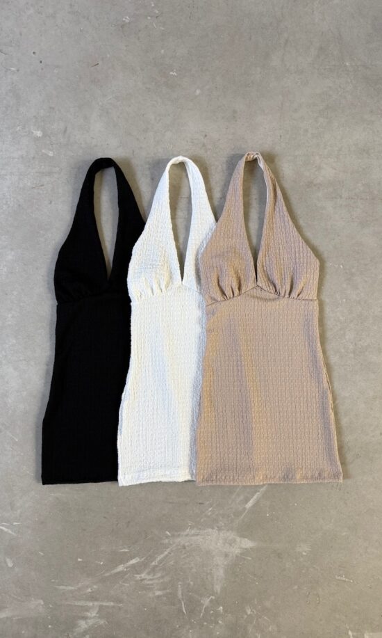 Vestido Halter Bambula
