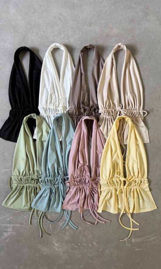 Top Pechera Doble Tira Microfibra
