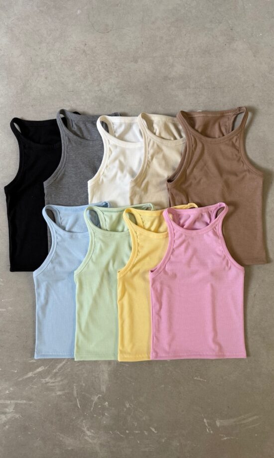 Musculosa Basica Halter