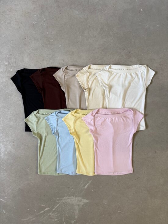 Remera Cuello Bote M/C Morley