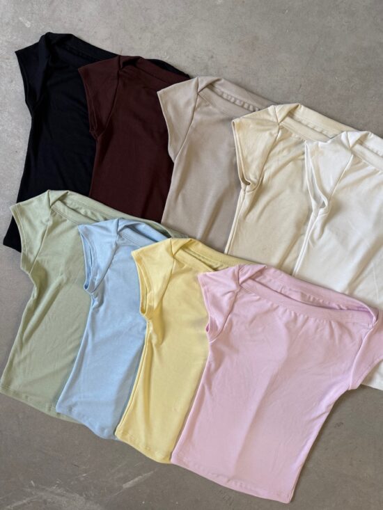 Remera Cuello Bote M/C Morley