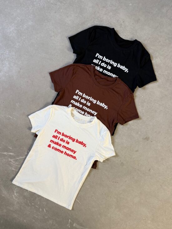 Remera Little I´m Boring Baby