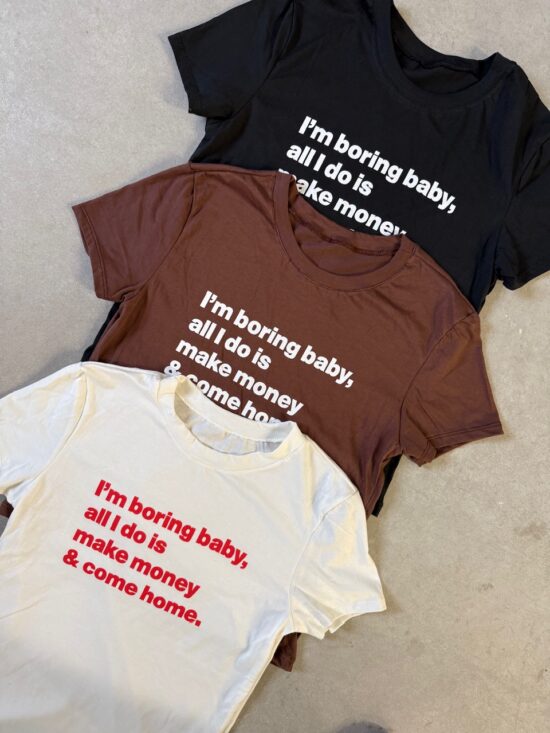 Remera Little I´m Boring Baby