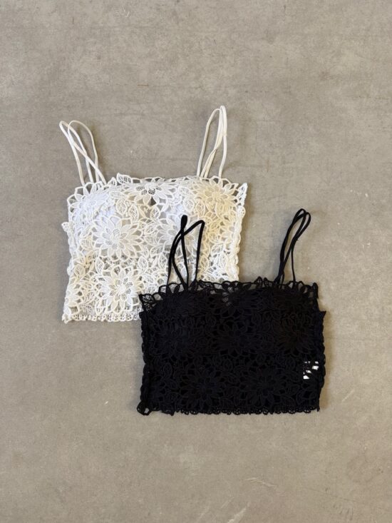 Top Recto Tazas Crochette