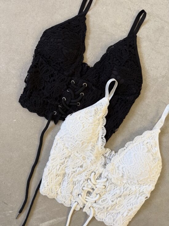 Top Corsette de Encaje