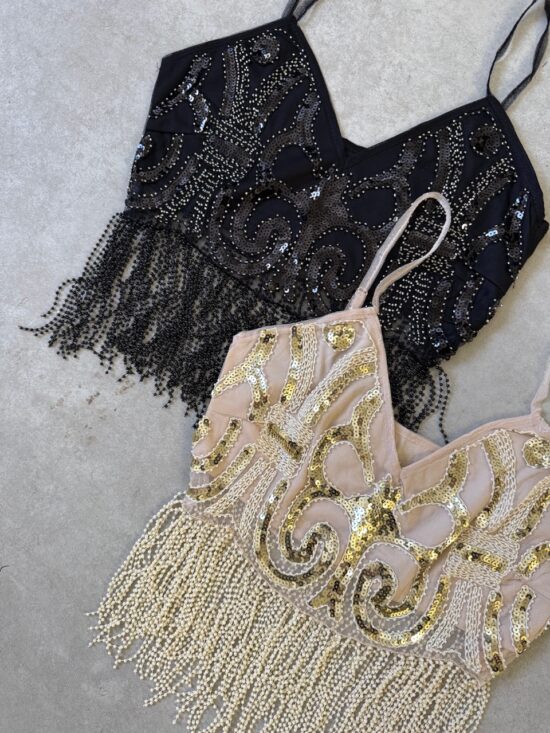 Top Bordado y Flecos