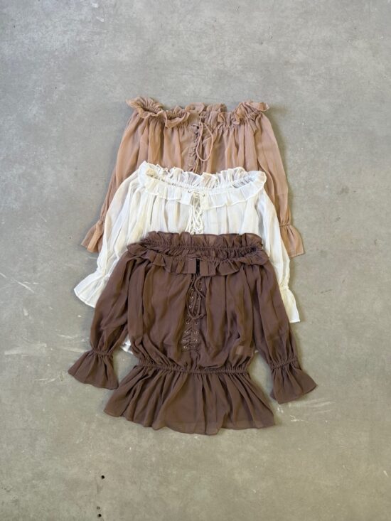 Blusa Paisana Manga 3/4