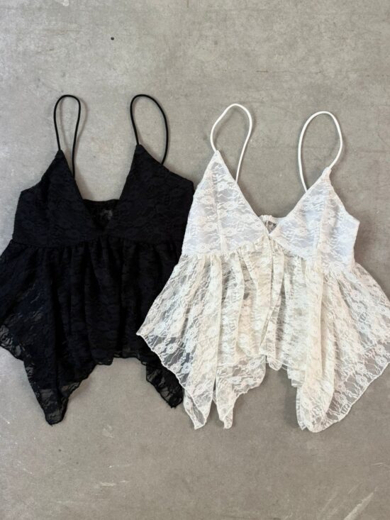 Top Boho Chic Volado Encaje