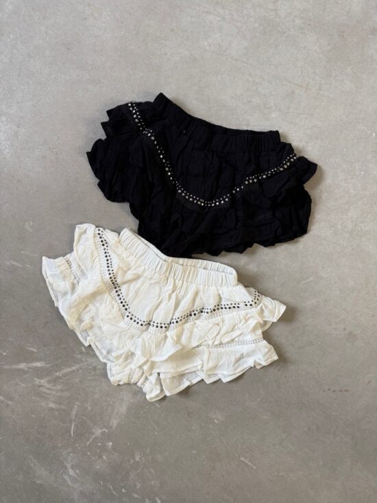 Skort Paisana Volados y Brillos