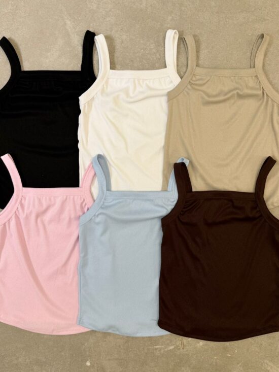 Top Calado Corazones Collareta Ancha