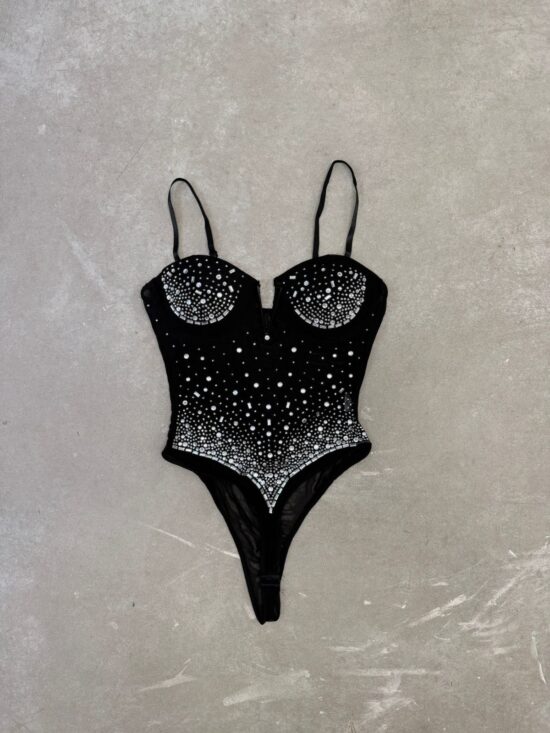 Body con Tazas Strass en Degrade