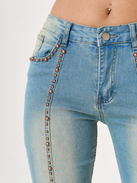 Oxford Tiro Medio con Localizado y Tachas