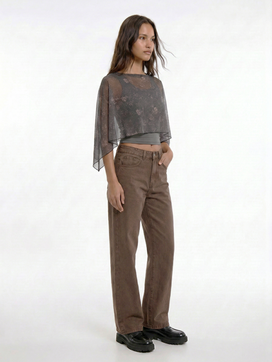 Top Tipo Mantita Microtul