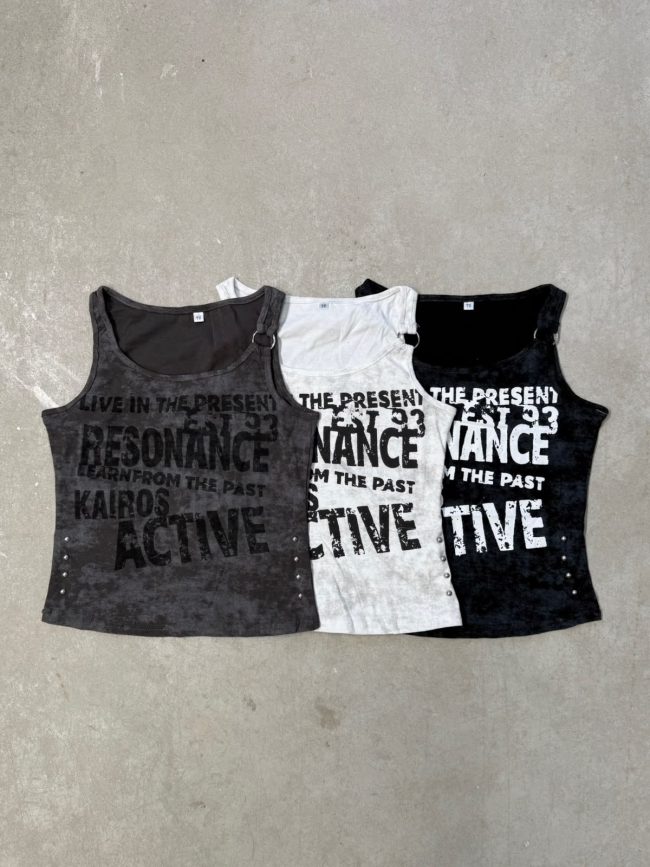 Musculosa con un aro RESONANCE